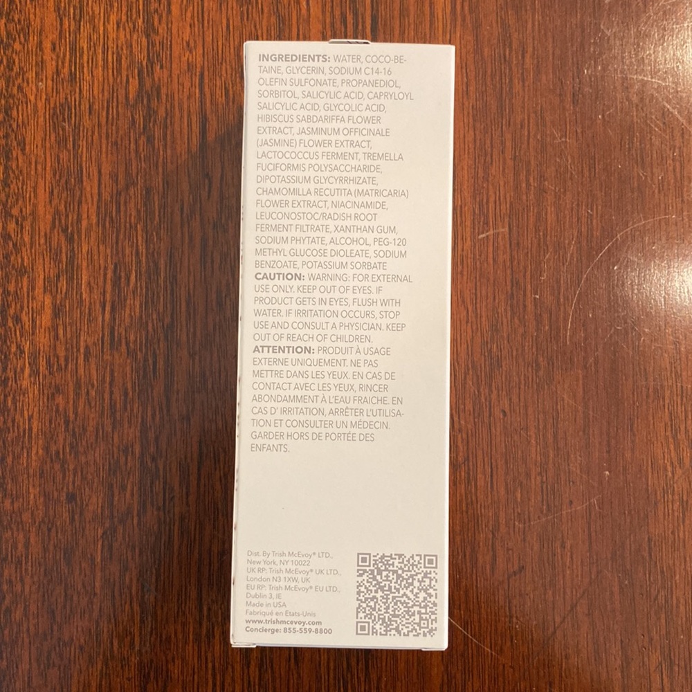 Trish McEvoy Instant Solutions Face Wash Cleanser 6 oz. New in Box Unopened - Picture 3 of 8